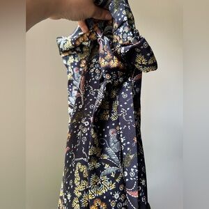 Wide Leg Printed Trouser Pant